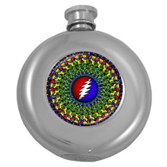 Grateful Dead Round Hip Flask (5 Oz) by Sapixe