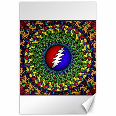 Grateful Dead Canvas 12  X 18  by Sapixe