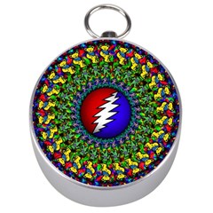 Grateful Dead Silver Compasses by Sapixe