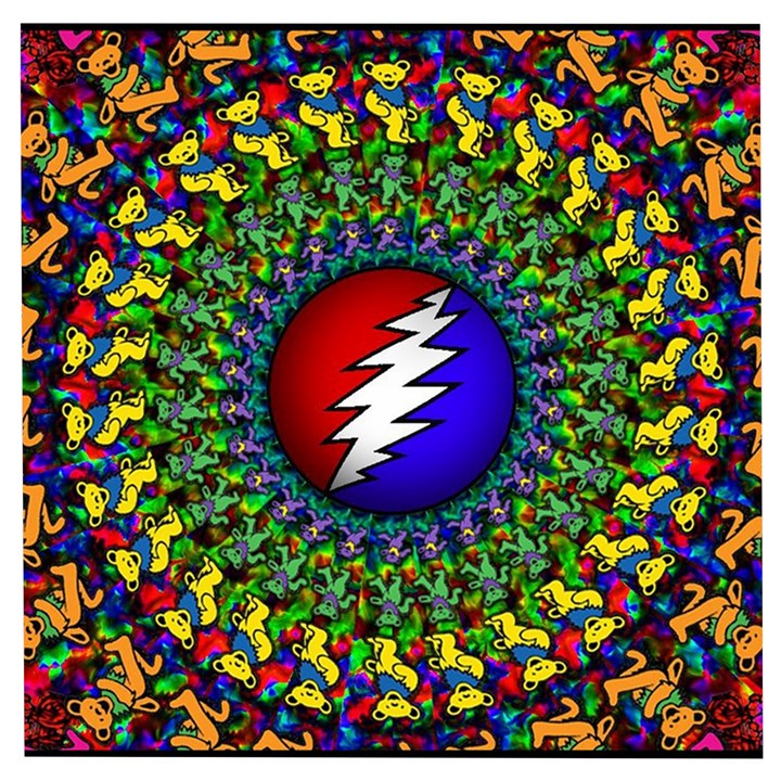 Grateful Dead Wooden Puzzle Square