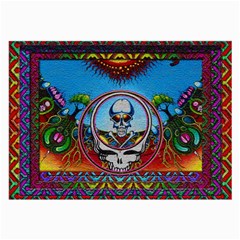 Grateful Dead Wallpapers Large Glasses Cloth (2 Sides) by Sapixe