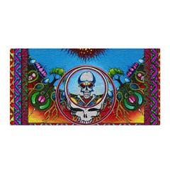 Grateful Dead Wallpapers Satin Wrap by Sapixe