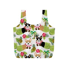 Corgis Hula Pattern Full Print Recycle Bag (s) by Sapixe