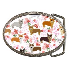 Corgis Corgi Pattern Belt Buckles by Sapixe