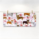 Corgis Corgi Pattern Hand Towel Front