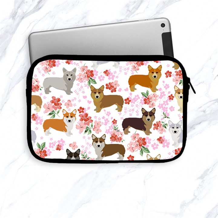 Corgis Corgi Pattern Apple iPad Mini Zipper Cases