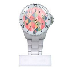 Background Geometric Triangle Plastic Nurses Watch by Sapixe