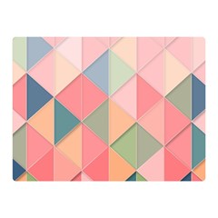 Background Geometric Triangle Double Sided Flano Blanket (mini)  by Sapixe