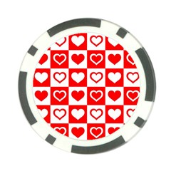 Background Card Checker Chequered Poker Chip Card Guard (10 Pack) by Sapixe