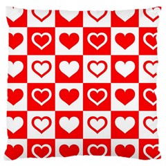 Background Card Checker Chequered Large Cushion Case (two Sides) by Sapixe