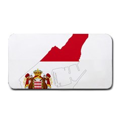 Monaco Country Europe Flag Borders Medium Bar Mats by Sapixe