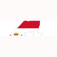 Monaco Country Europe Flag Borders Large Bar Mats by Sapixe