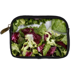 Salad Lettuce Vegetable Digital Camera Leather Case by Sapixe