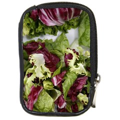 Salad Lettuce Vegetable Compact Camera Leather Case by Sapixe