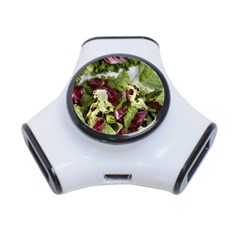 Salad Lettuce Vegetable 3-port Usb Hub by Sapixe