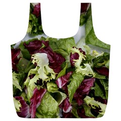 Salad Lettuce Vegetable Full Print Recycle Bag (xl) by Sapixe