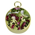 Salad Lettuce Vegetable Gold Compasses Front