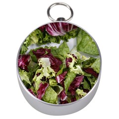 Salad Lettuce Vegetable Silver Compasses by Sapixe