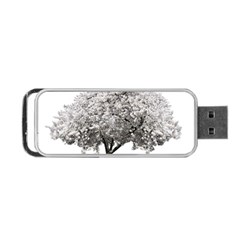 Nature Tree Blossom Bloom Cherry Portable Usb Flash (one Side) by Sapixe