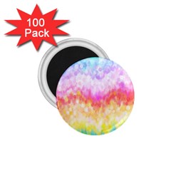 Rainbow Pontilism Background 1 75  Magnets (100 Pack)  by Sapixe