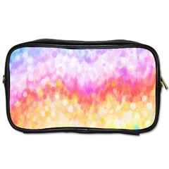 Rainbow Pontilism Background Toiletries Bag (two Sides)