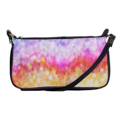 Rainbow Pontilism Background Shoulder Clutch Bag by Sapixe