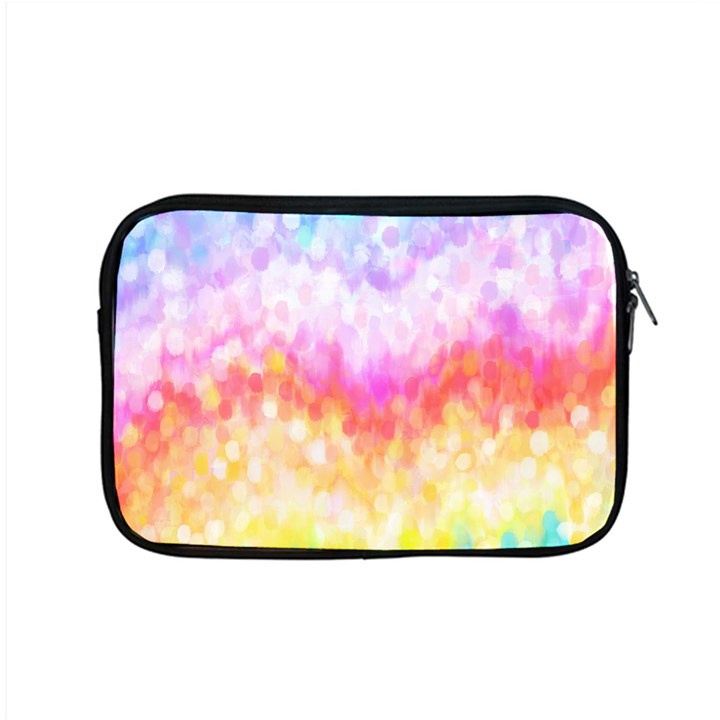 Rainbow Pontilism Background Apple MacBook Pro 15  Zipper Case