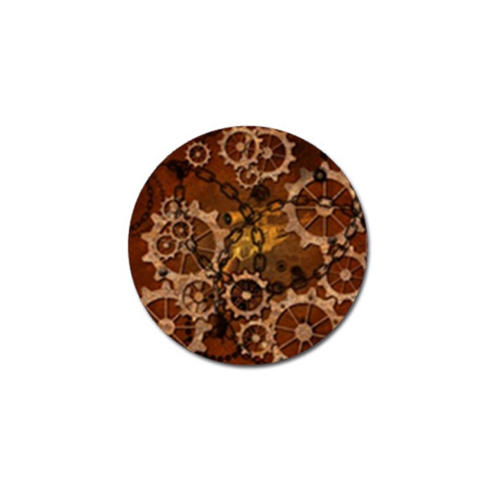 Steampunk Patter With Gears Golf Ball Marker (4 pack)