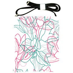 Flowers Shoulder Sling Bag by EvgeniaEsenina