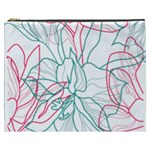 Flowers Cosmetic Bag (XXXL) Front