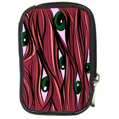 One Eyes Monster Compact Camera Leather Case by EvgeniaEsenina