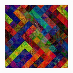 Abstract Colored Grunge Pattern Medium Glasses Cloth by fashionpod