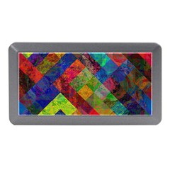 Abstract Colored Grunge Pattern Memory Card Reader (mini)