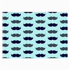 Beard Pattern Large Glasses Cloth (2 Sides)