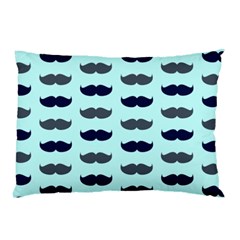 Beard Pattern Pillow Case (two Sides) by designsbymallika