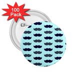 beard pattern 2.25  Buttons (100 pack)  Front