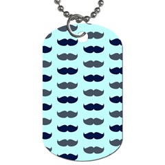 Beard Pattern Dog Tag (two Sides) by designsbymallika