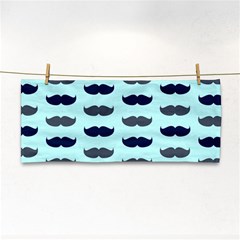 Beard Pattern Hand Towel