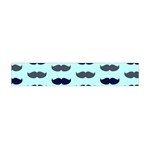 beard pattern Flano Scarf (Mini) Front