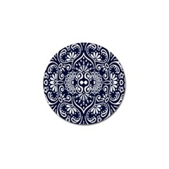 Mandala Pattern Golf Ball Marker