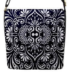 Mandala Pattern Flap Closure Messenger Bag (s) by designsbymallika