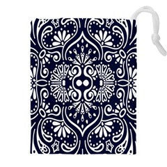 Mandala Pattern Drawstring Pouch (5xl)