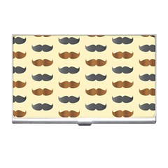 Beard Pattern Business Card Holder by designsbymallika