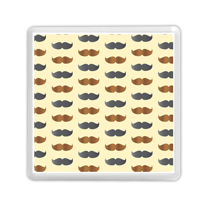 beard pattern Memory Card Reader (Square)