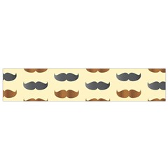 Beard Pattern Small Flano Scarf