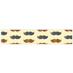 beard pattern Small Flano Scarf Front