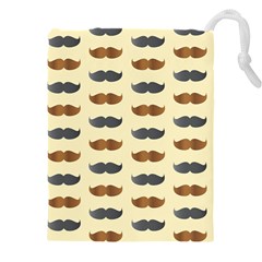 Beard Pattern Drawstring Pouch (4xl)