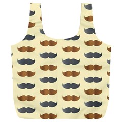 Beard Pattern Full Print Recycle Bag (xxxl)