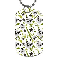 Panda Love Dog Tag (one Side) by designsbymallika