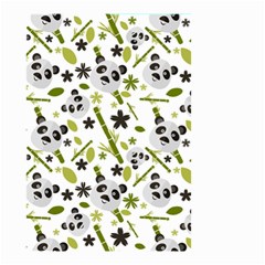 Panda Love Small Garden Flag (two Sides) by designsbymallika